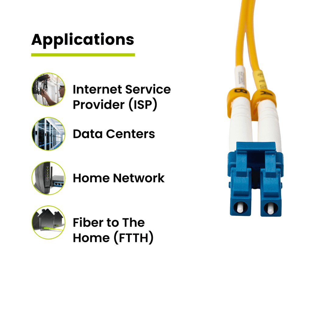LC to SC UPC Duplex OS2 | SM OFNR