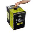 trueCABLE Cat5e Riser Ethernet Cable 1000ft Opening In Box Gray