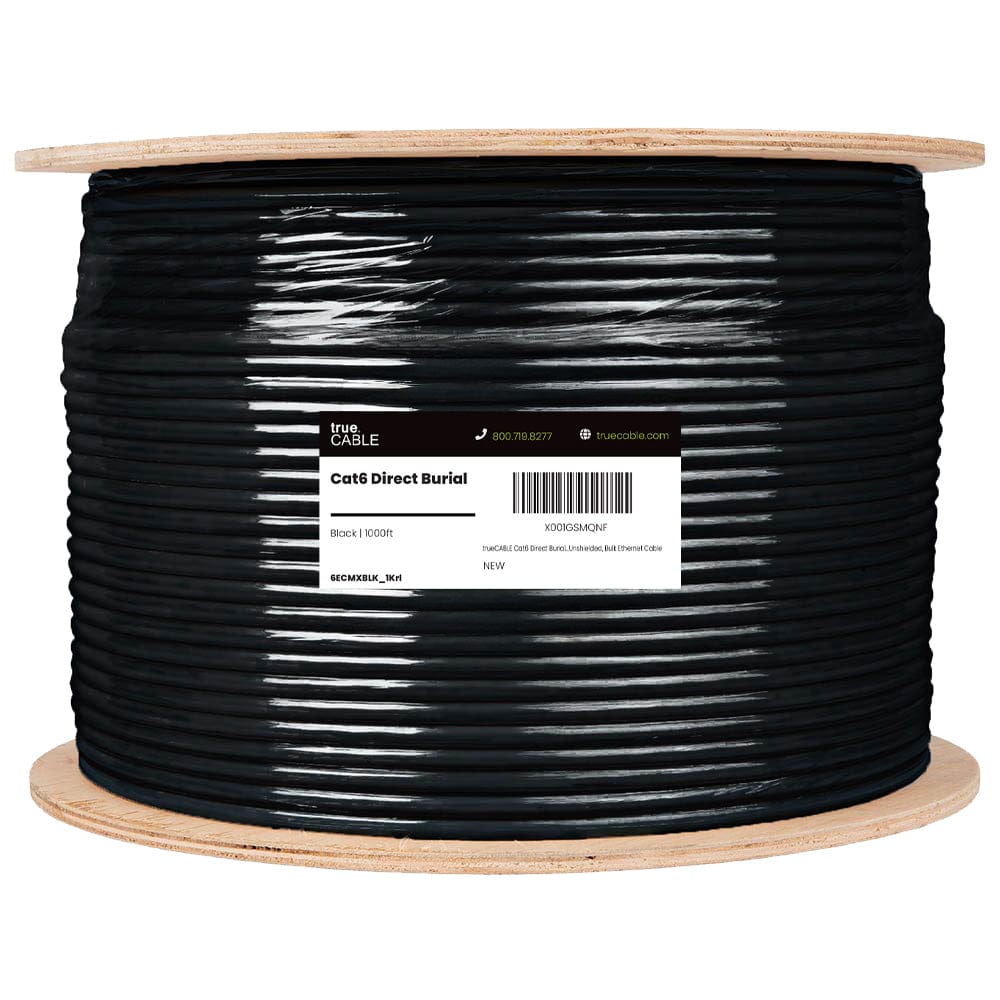 Cat6 Direct Burial Ethernet Cable｜Unshielded
