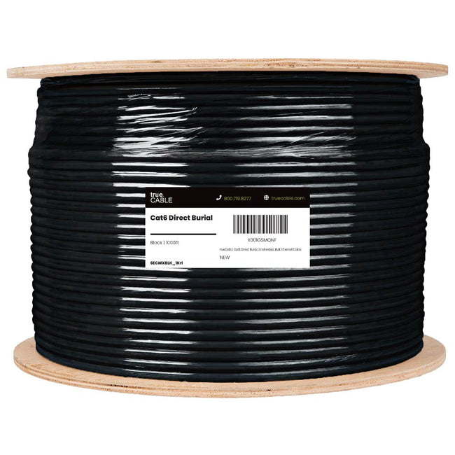 Cat6 Direct Burial Ethernet Cable｜Unshielded