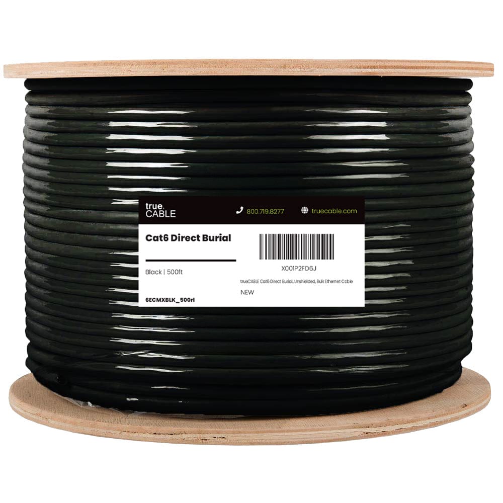 Cat6 Direct Burial Ethernet Cable｜Unshielded