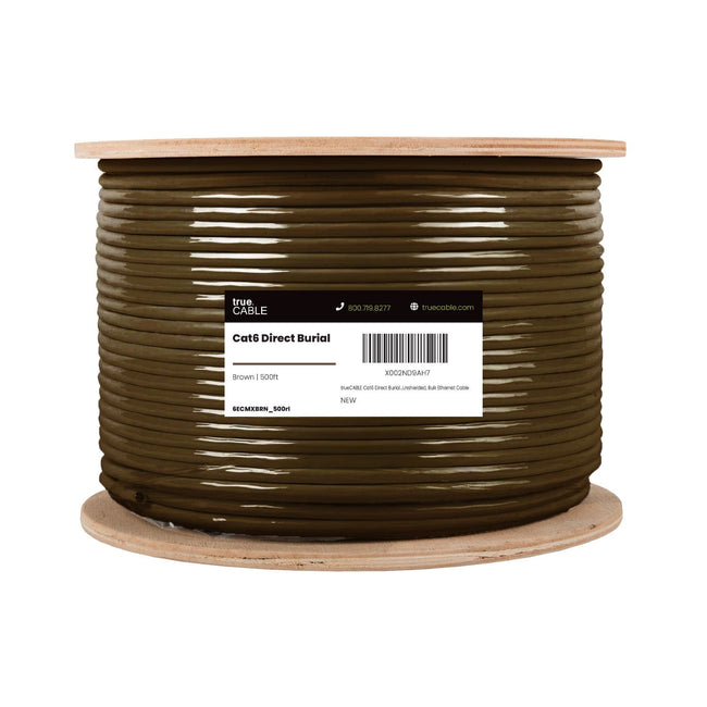 Cat6 Direct Burial Ethernet Cable｜Unshielded