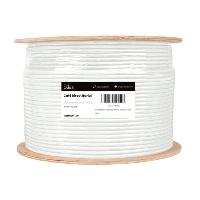 Cat6 Direct Burial Ethernet Cable｜Unshielded