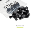 Blank Keystone Insert, Black, 50 pieces Per Pack