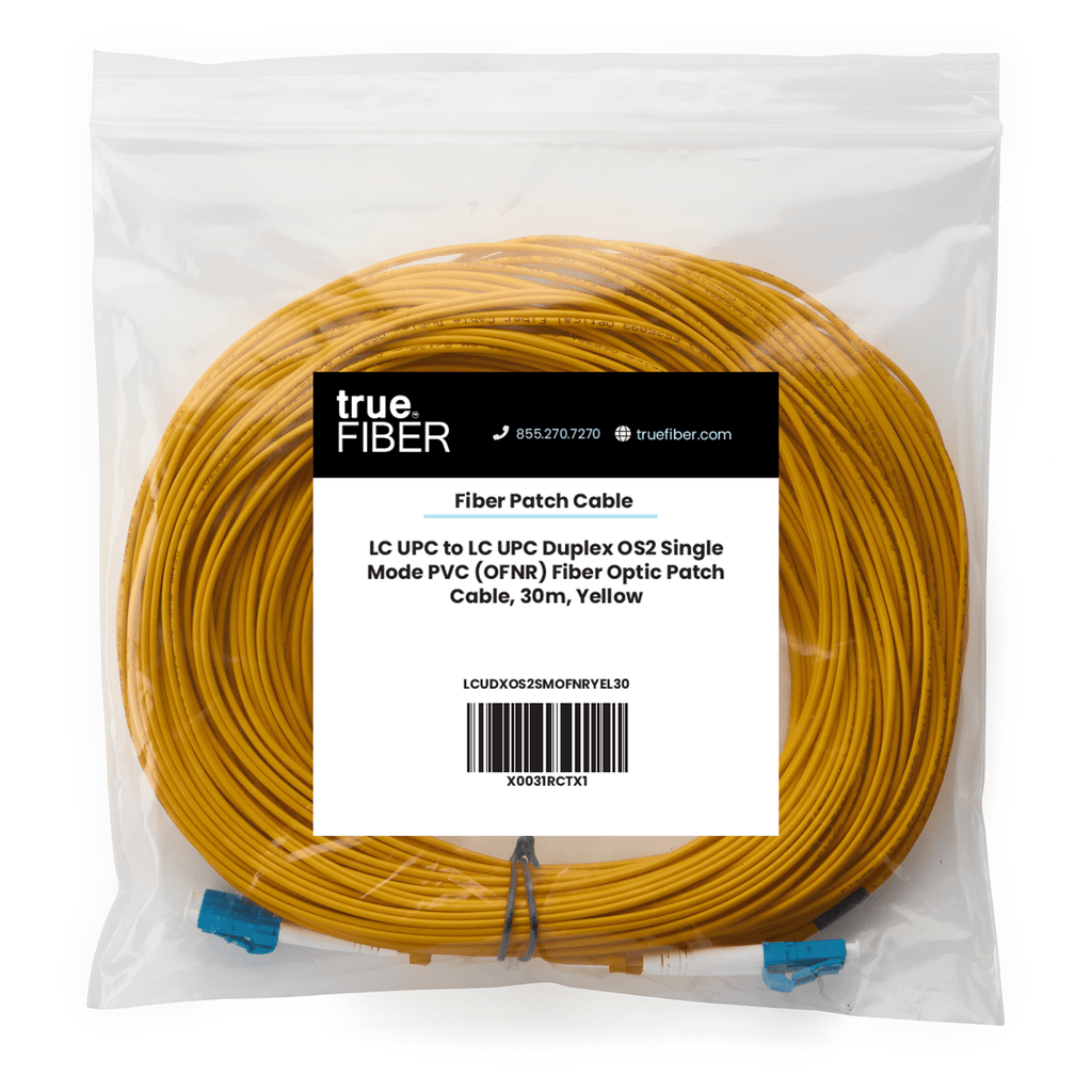 LC to LC UPC Duplex OS2 | SM OFNR