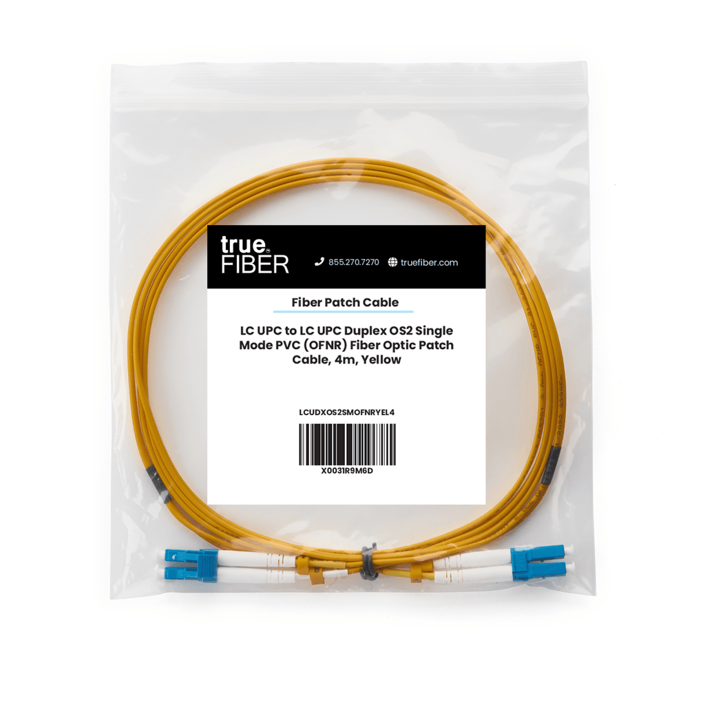 LC to LC UPC Duplex OS2 | SM OFNR