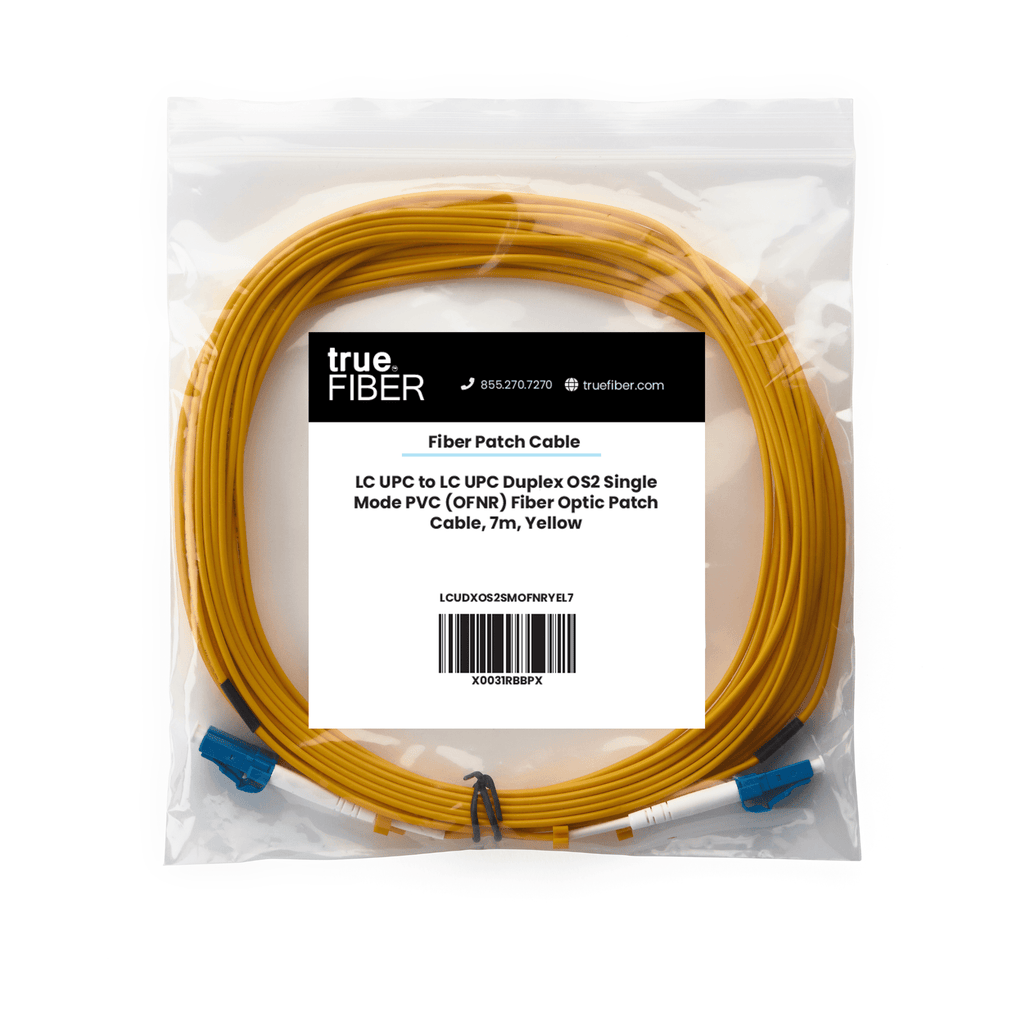 LC to LC UPC Duplex OS2 | SM OFNR