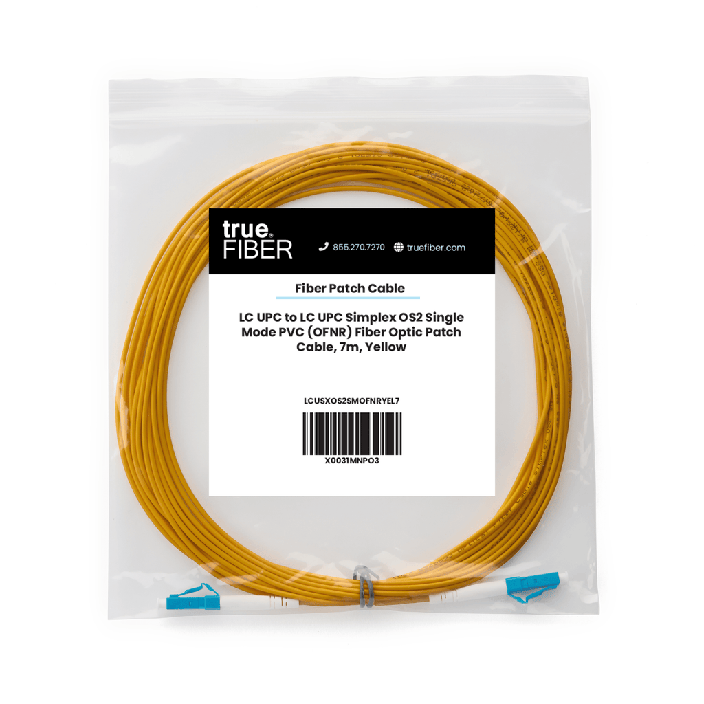 LC to LC UPC Simplex OS2 | SM OFNR