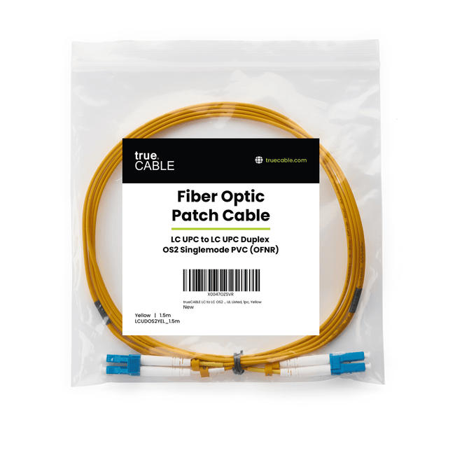 LC to LC UPC Duplex OS2 | SM OFNR