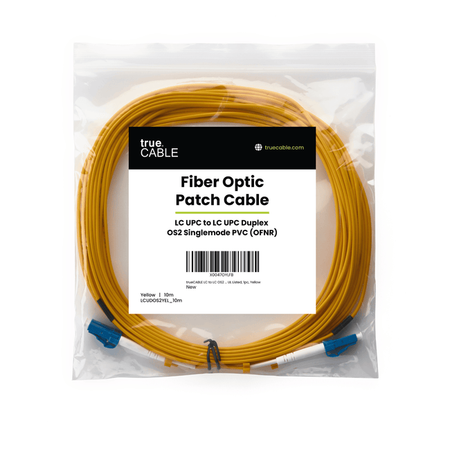 LC to LC UPC Duplex OS2 | SM OFNR