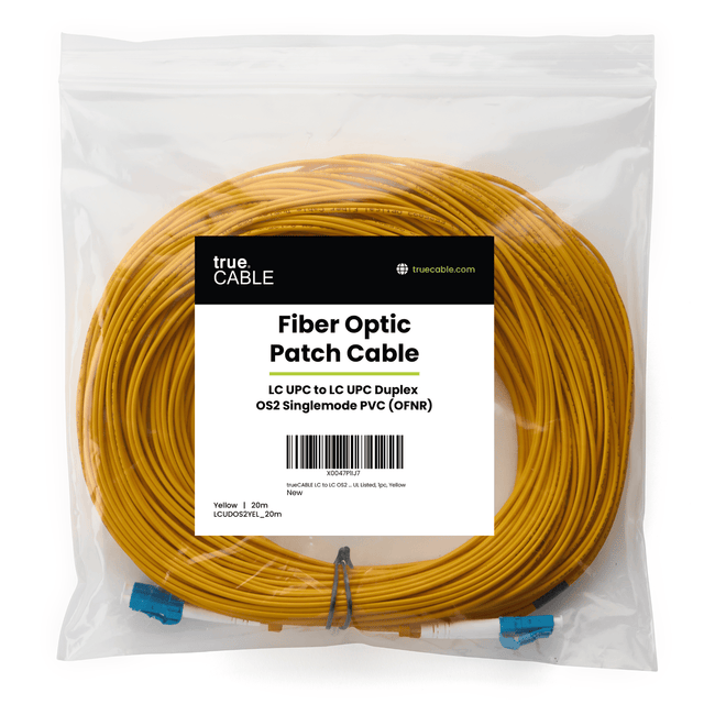 LC to LC UPC Duplex OS2 | SM OFNR