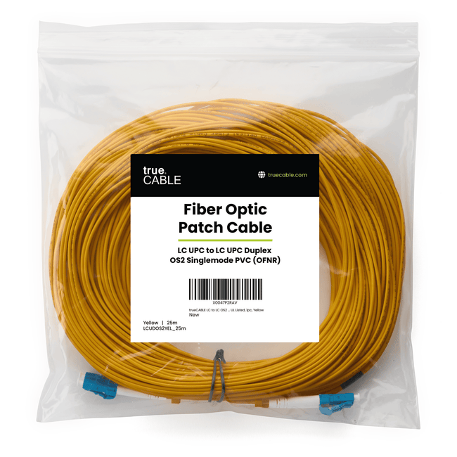 LC to LC UPC Duplex OS2 | SM OFNR