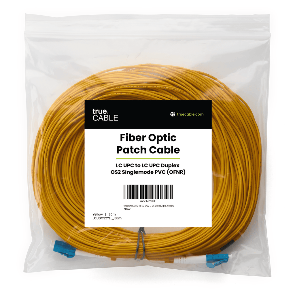 LC to LC UPC Duplex OS2 | SM OFNR