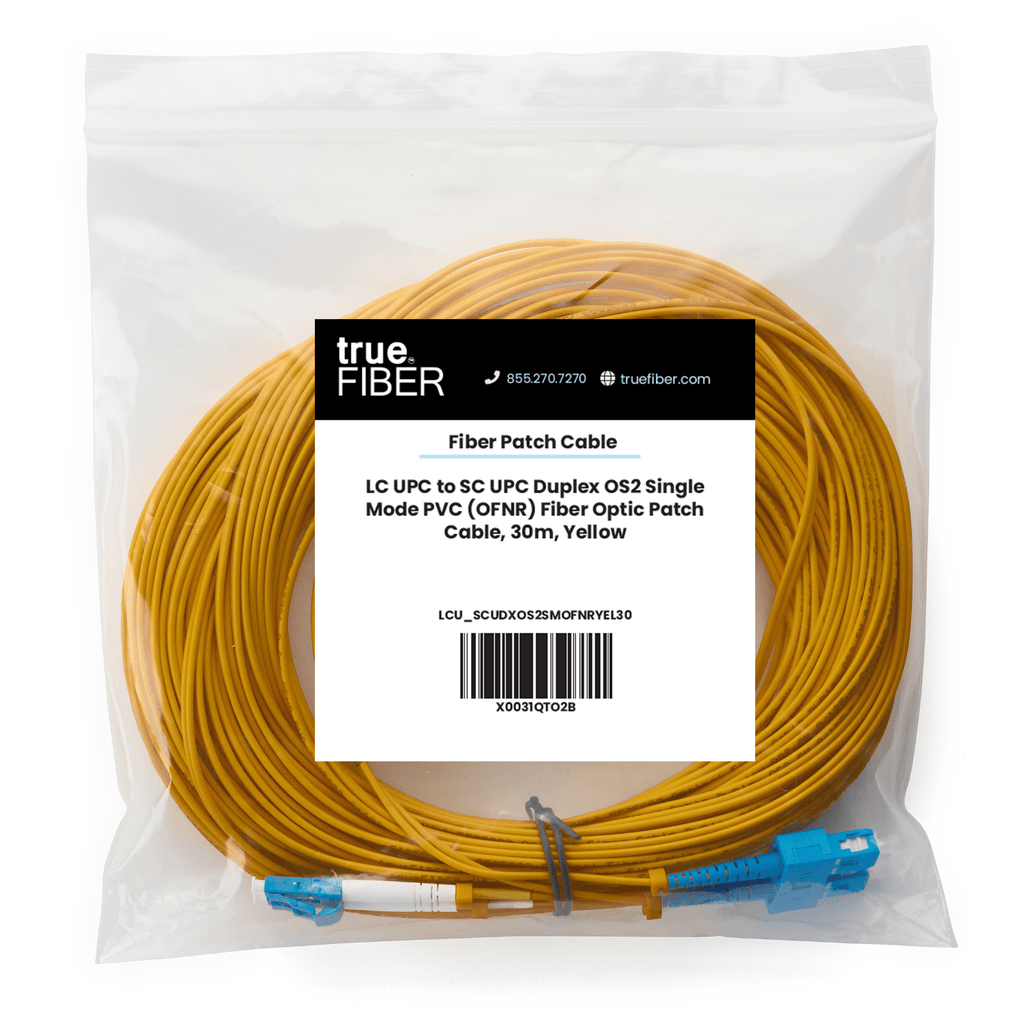 LC to SC UPC Duplex OS2 | SM OFNR