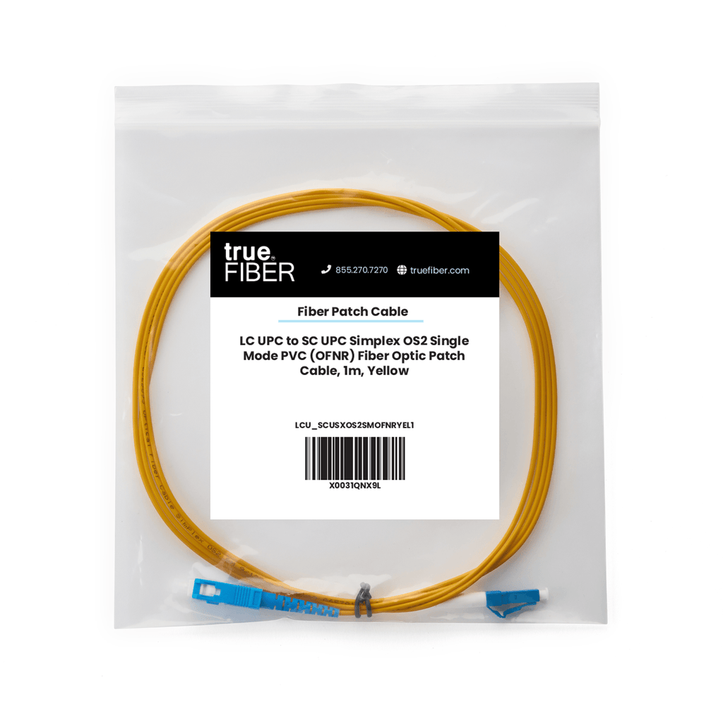 LC to SC UPC Simplex OS2 | SM OFNR