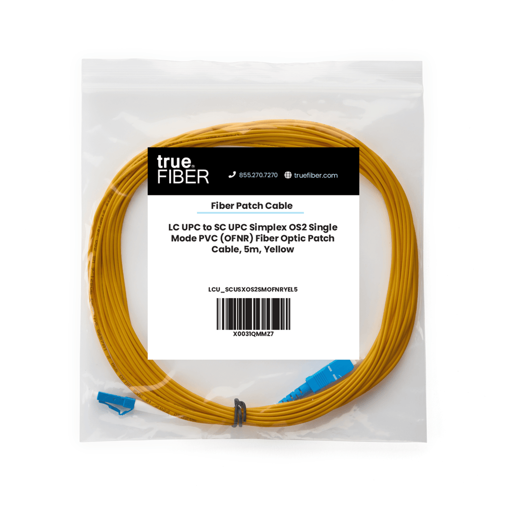 LC to SC UPC Simplex OS2 | SM OFNR