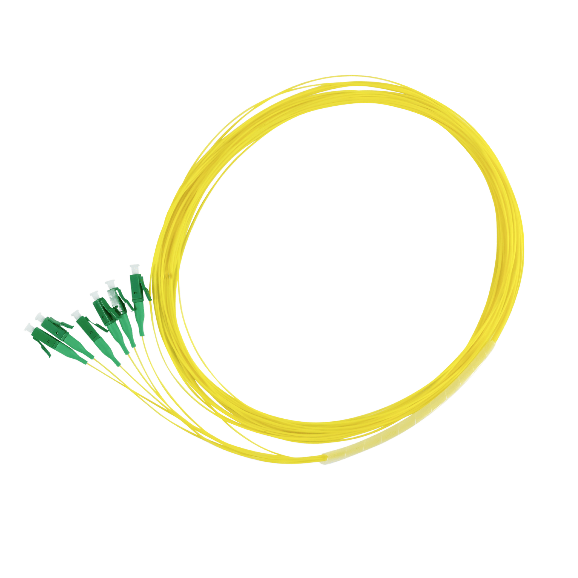 LC APC Simplex Fiber Pigtail OS2 | SM LSZH - 6 PACK