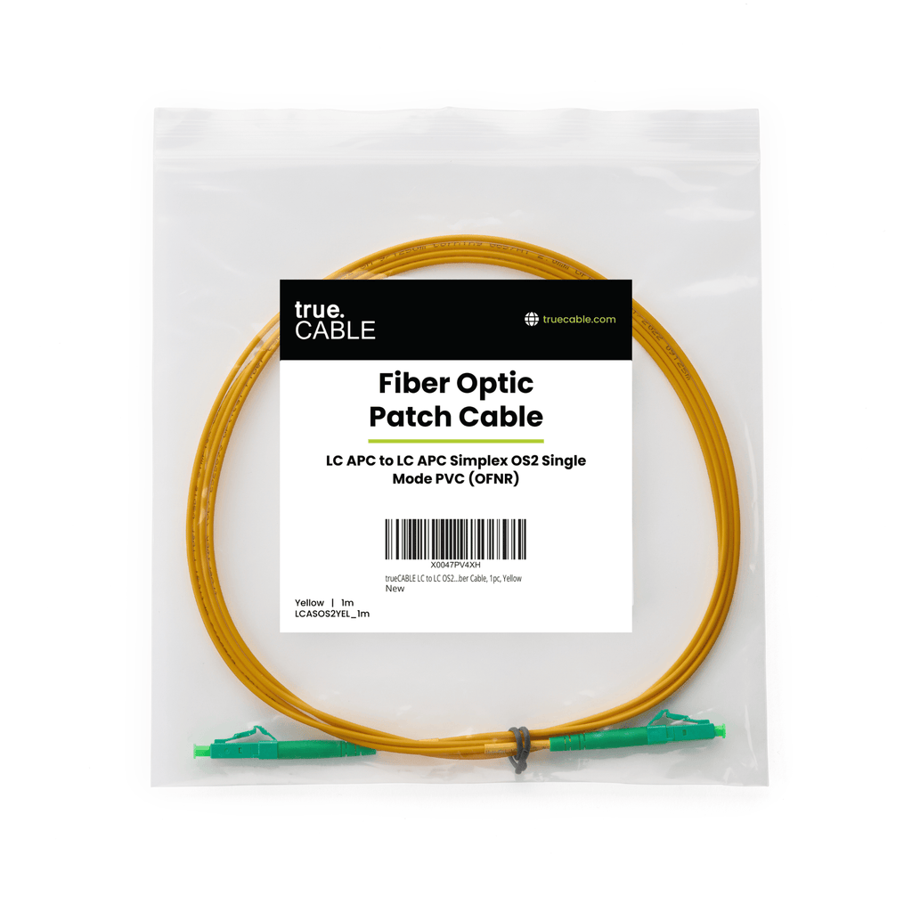 LC to LC APC Simplex OS2 | SM OFNR