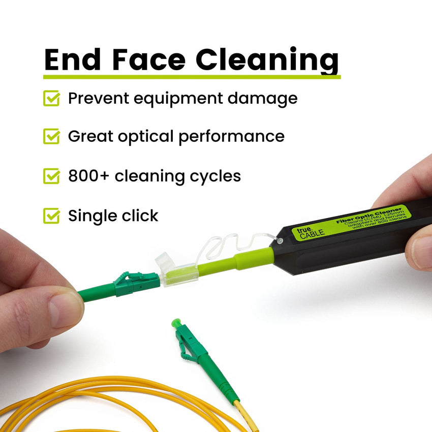 trueCLEAN High-Quality LC/MU Click Cleaner 1.25mm | trueCABLE