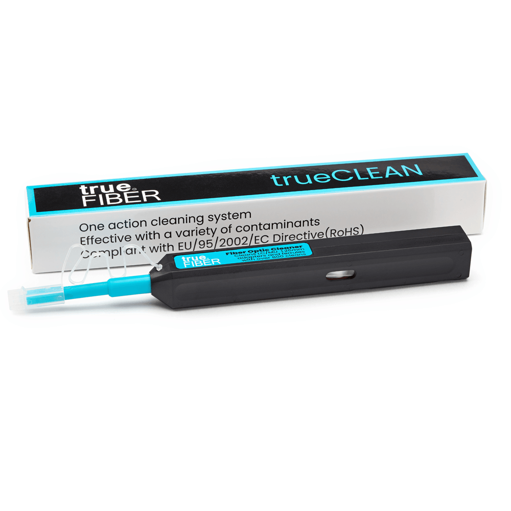 Click Cleaner trueCLEAN High-Quality LC/MU Click Cleaner 1.25mm | trueFIBER