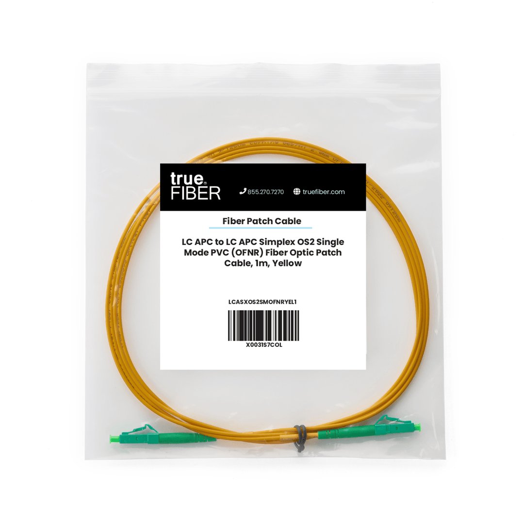 LC to LC APC Simplex OS2 | SM OFNR