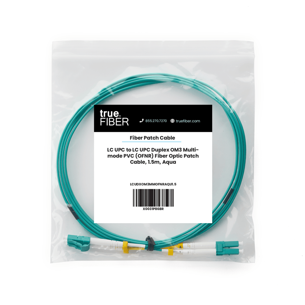 LC to LC UPC Duplex OM3 | MM OFNR