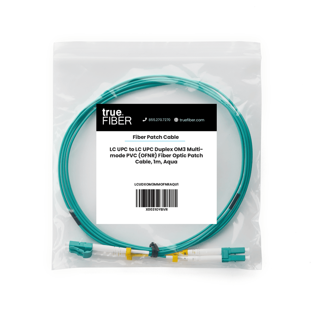 LC to LC UPC Duplex OM3 | MM OFNR