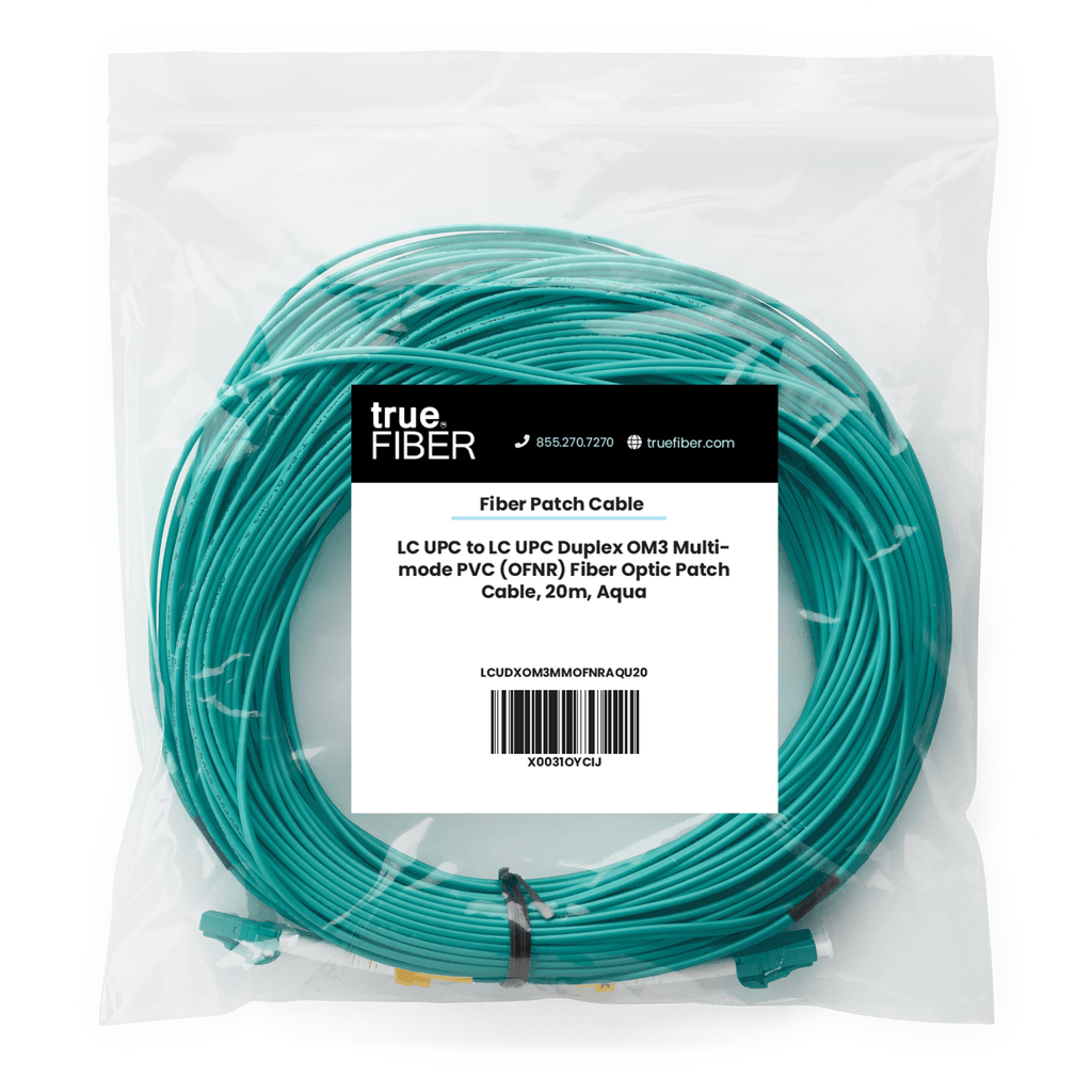 LC to LC UPC Duplex OM3 | MM OFNR