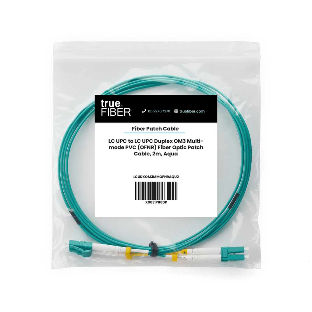 LC to LC UPC Duplex OM3 | MM OFNR