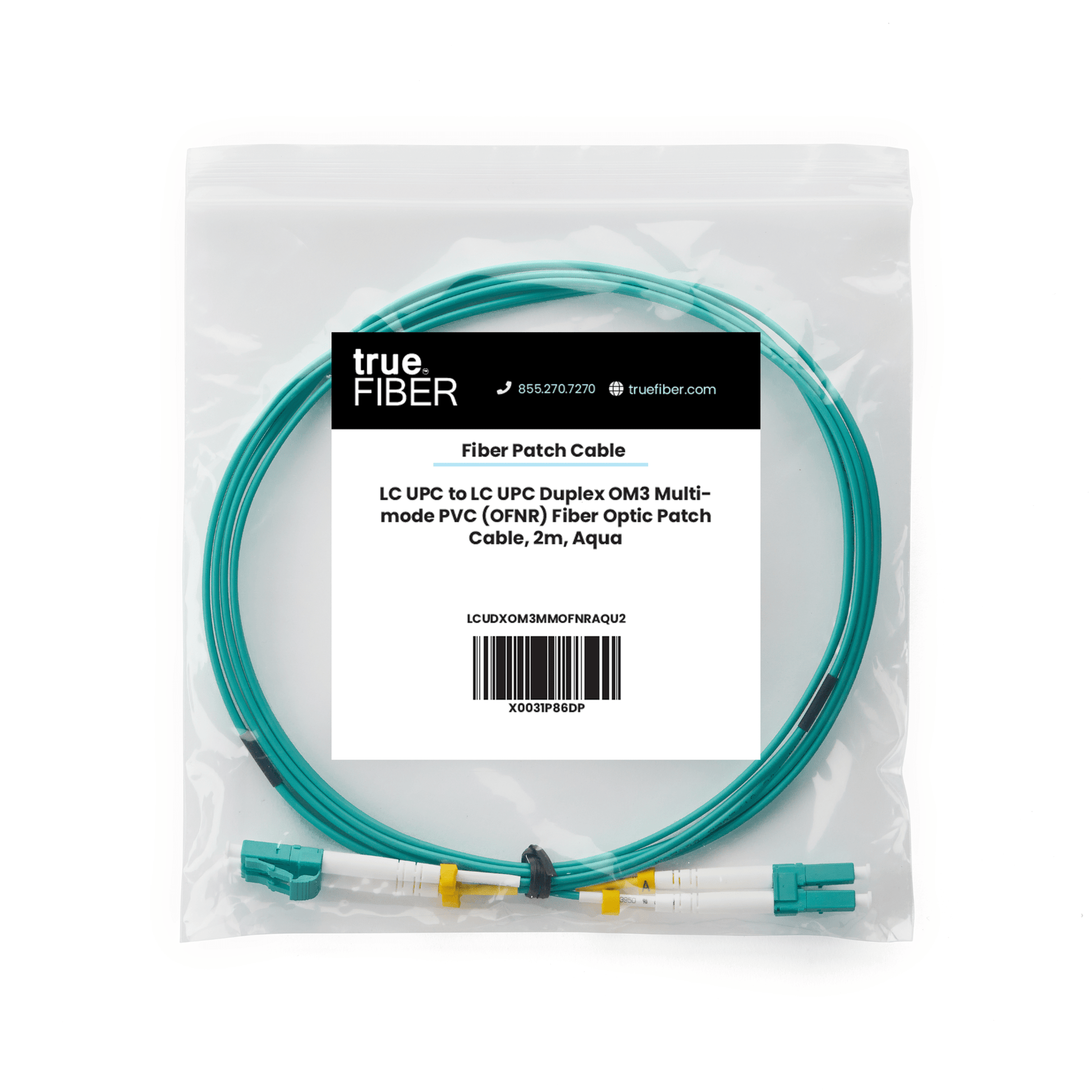 LC to LC UPC Duplex OM3 | MM OFNR