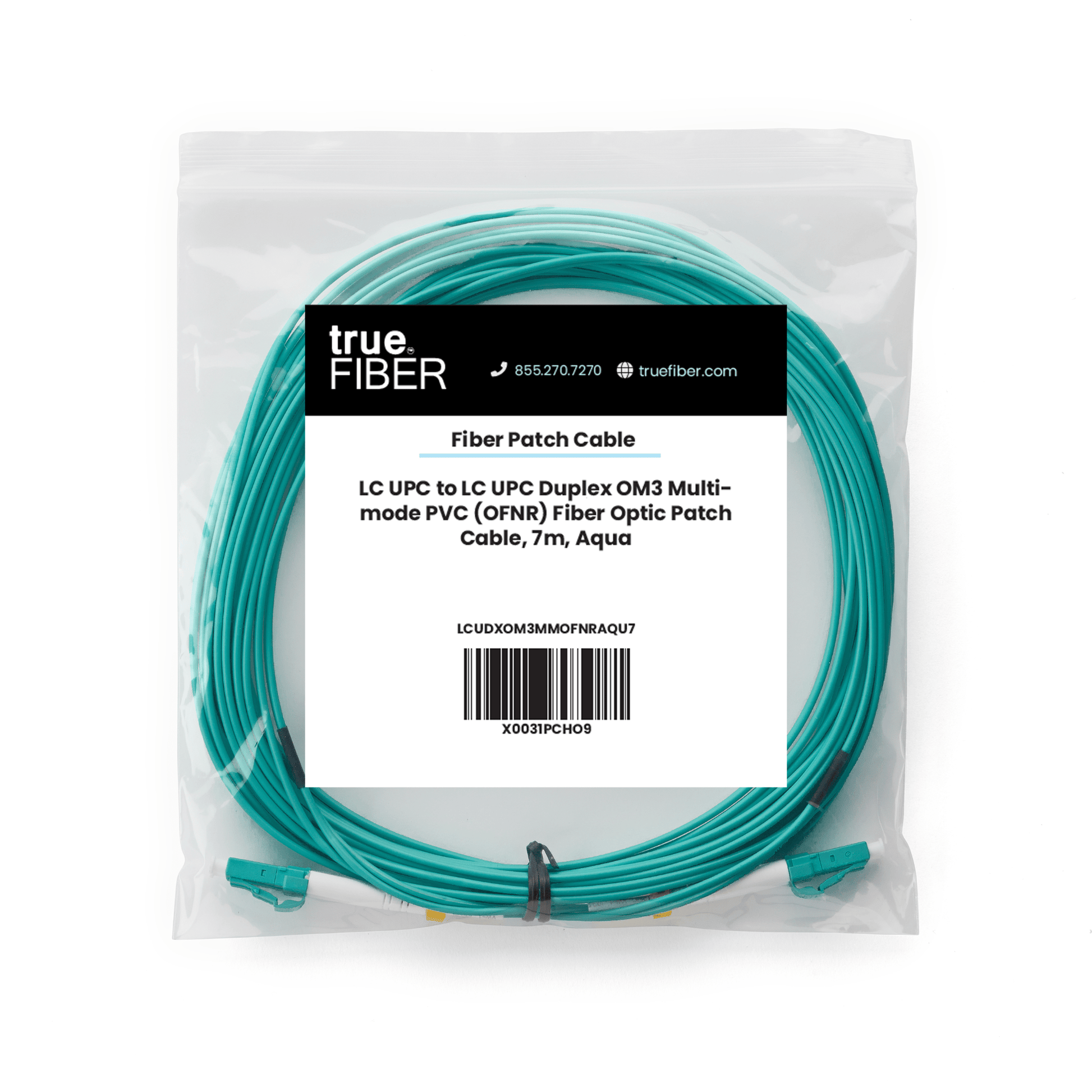 LC to LC UPC Duplex OM3 | MM OFNR