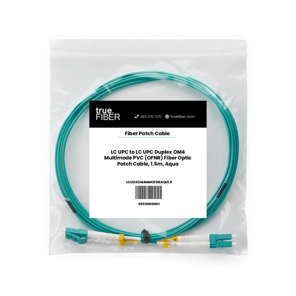 LC to LC UPC Duplex OM4 | MM OFNR