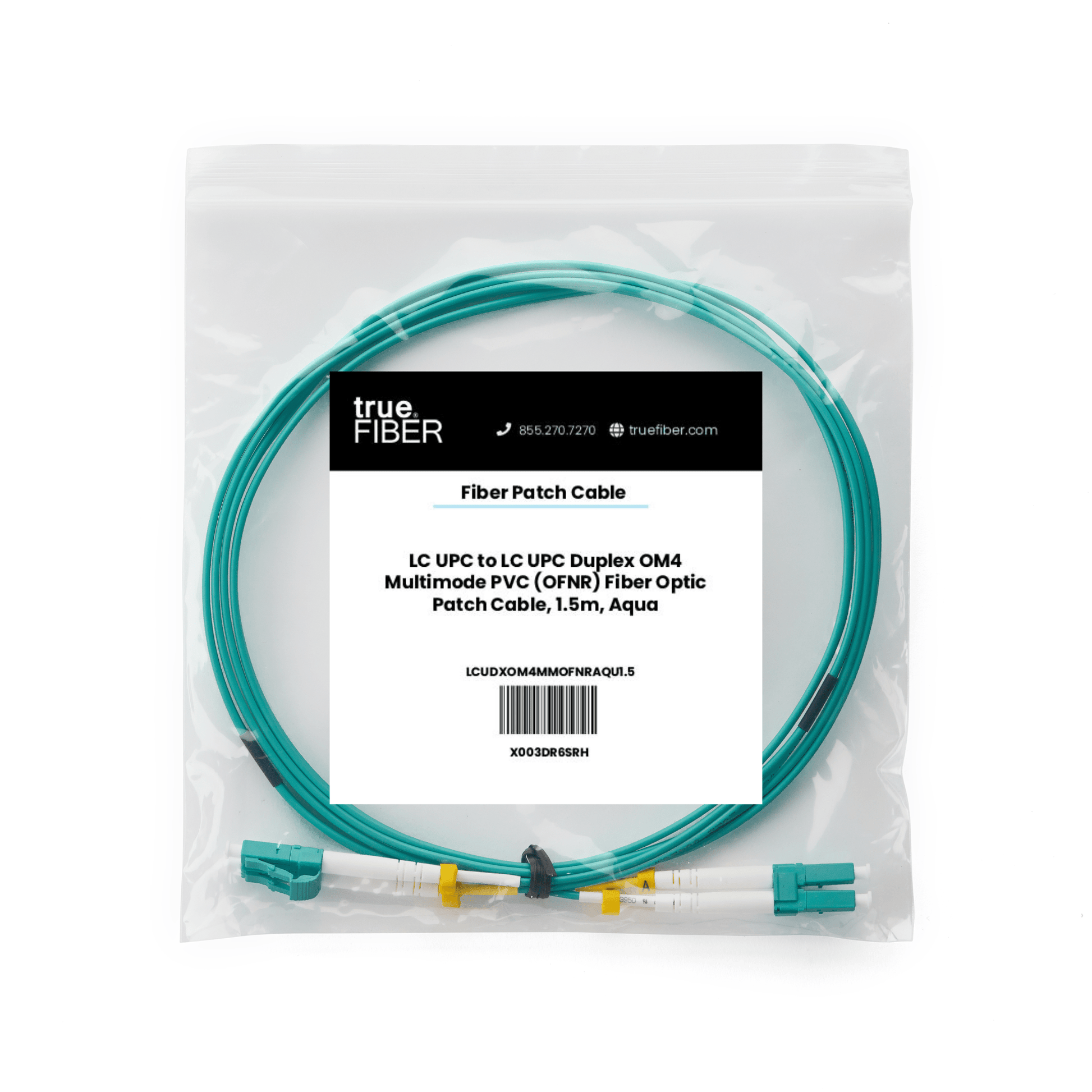 LC to LC UPC Duplex OM4 | MM OFNR