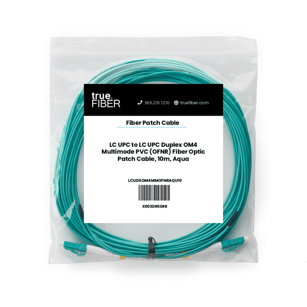 LC to LC UPC Duplex OM4 | MM OFNR