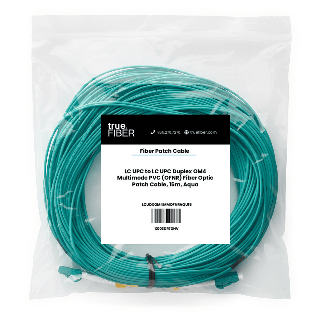LC to LC UPC Duplex OM4 | MM OFNR