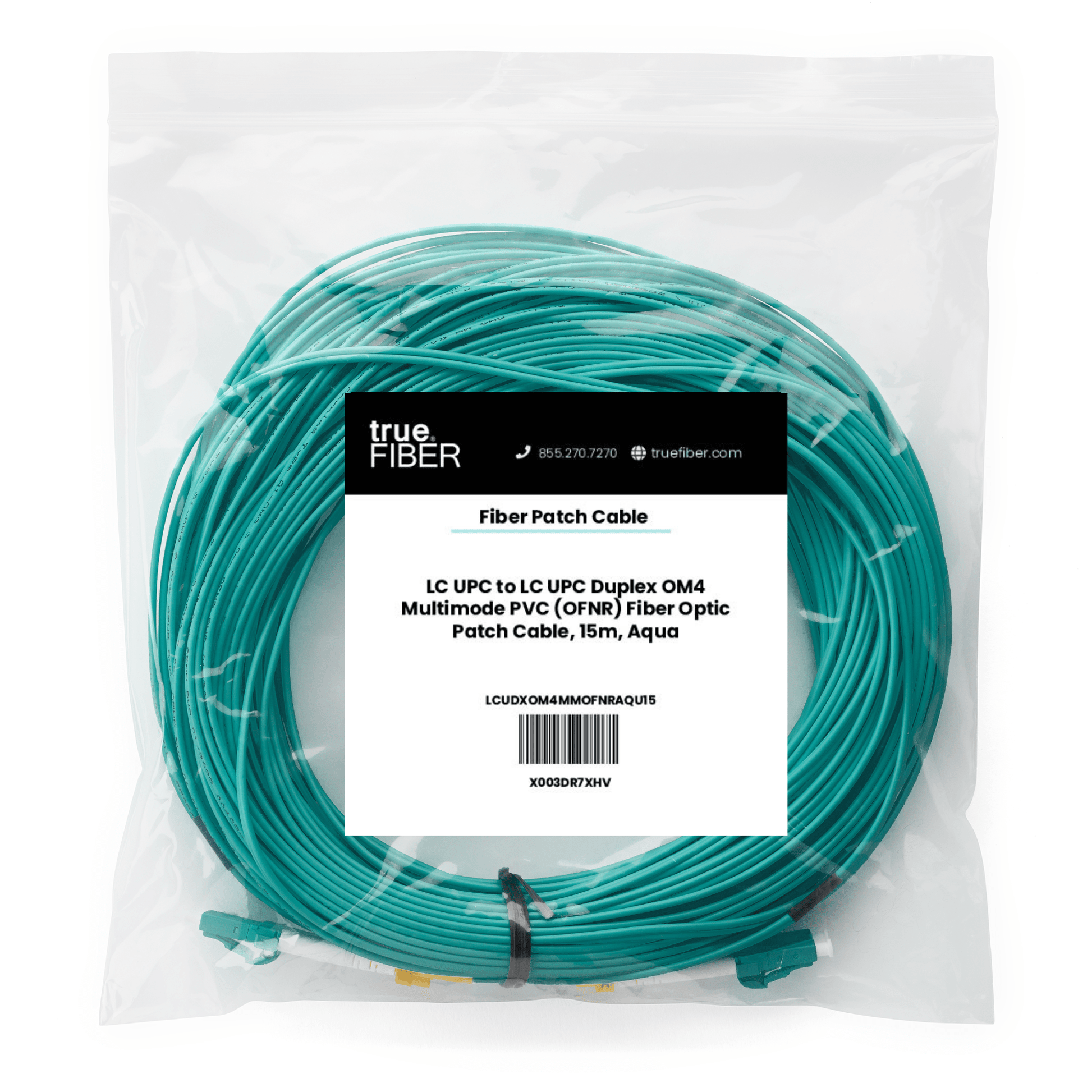 LC to LC UPC Duplex OM4 | MM OFNR