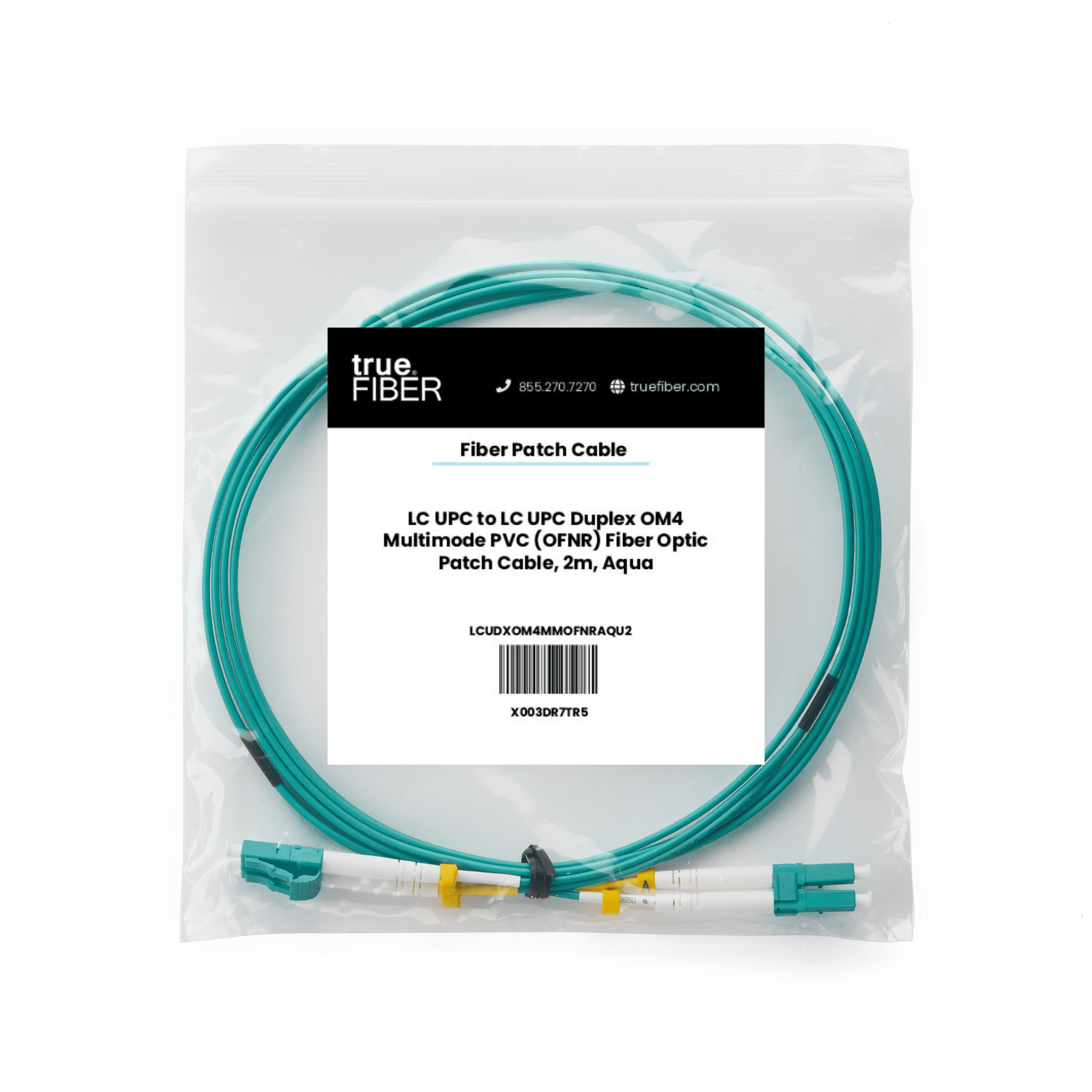 LC to LC UPC Duplex OM4 | MM OFNR