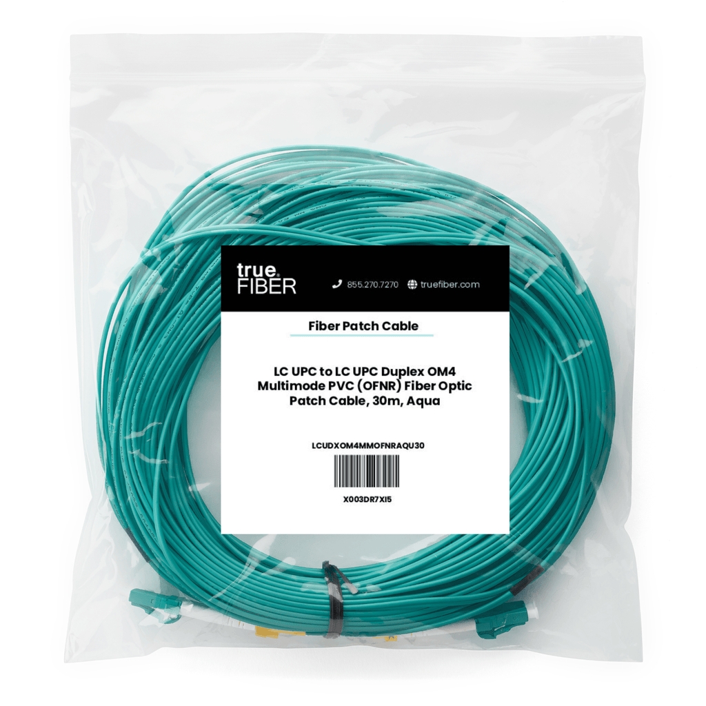 LC to LC UPC Duplex OM4 | MM OFNR