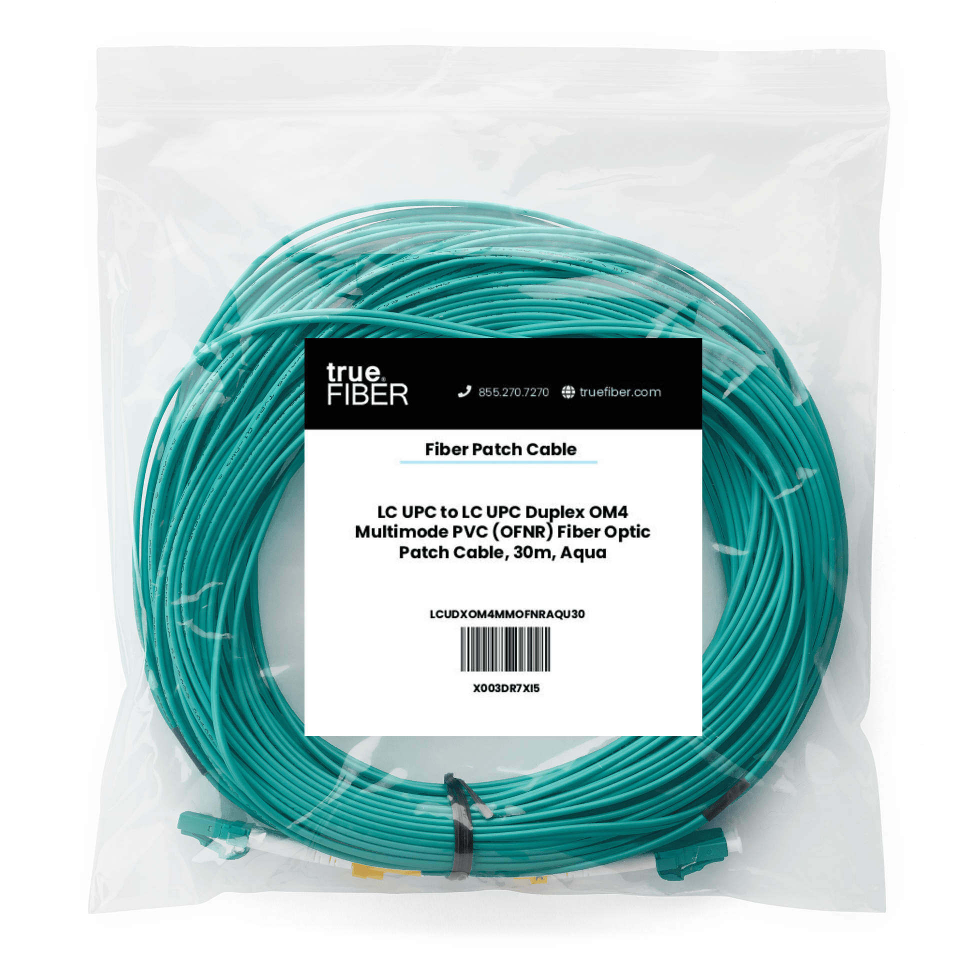 LC to LC UPC Duplex OM4 | MM OFNR