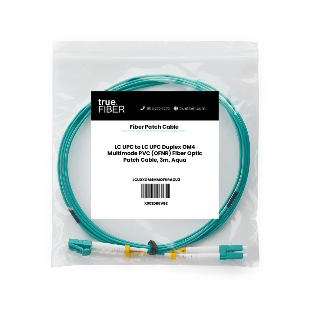LC to LC UPC Duplex OM4 | MM OFNR