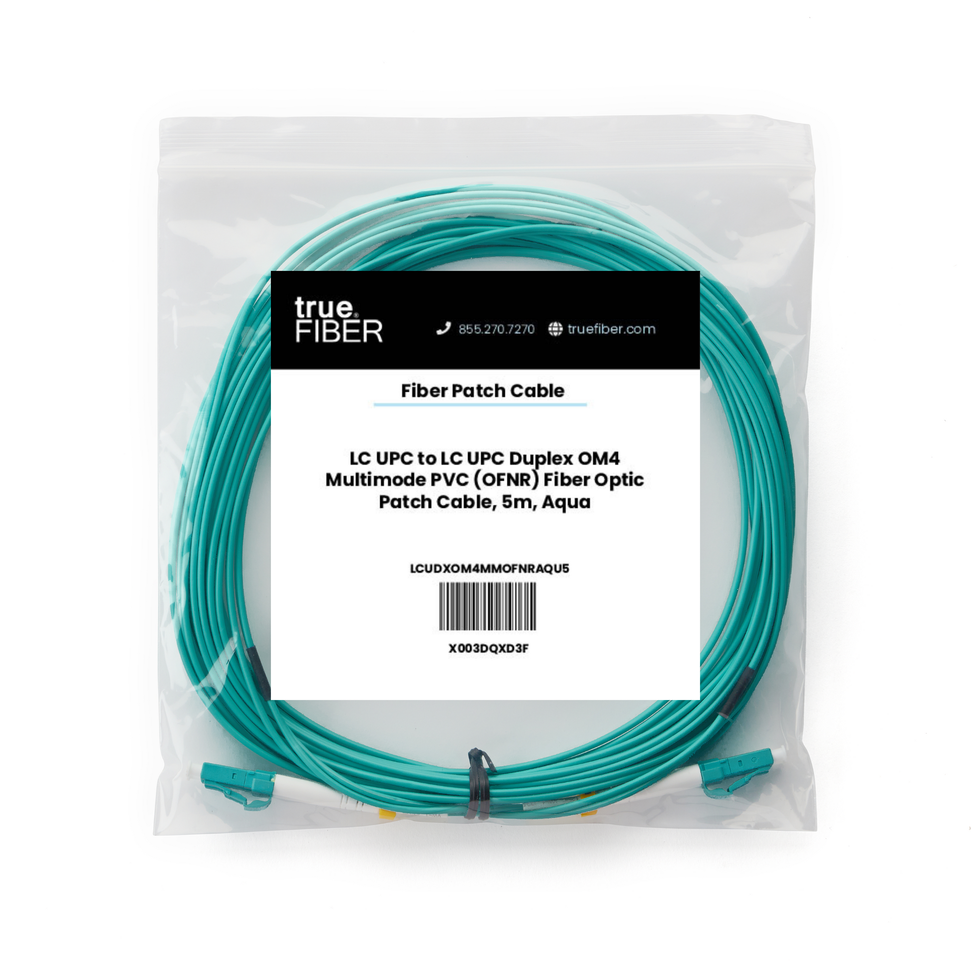 LC to LC UPC Duplex OM4 | MM OFNR