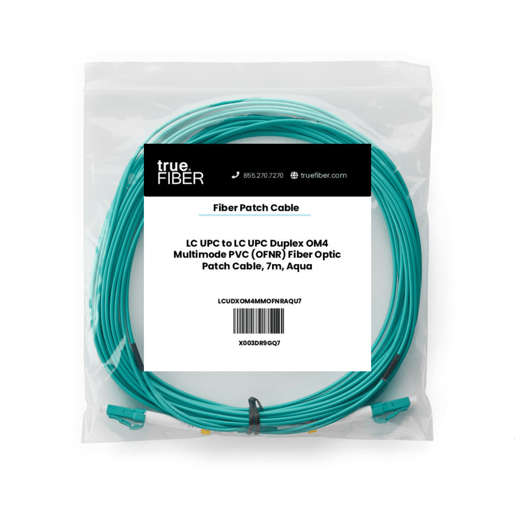 LC to LC UPC Duplex OM4 | MM OFNR