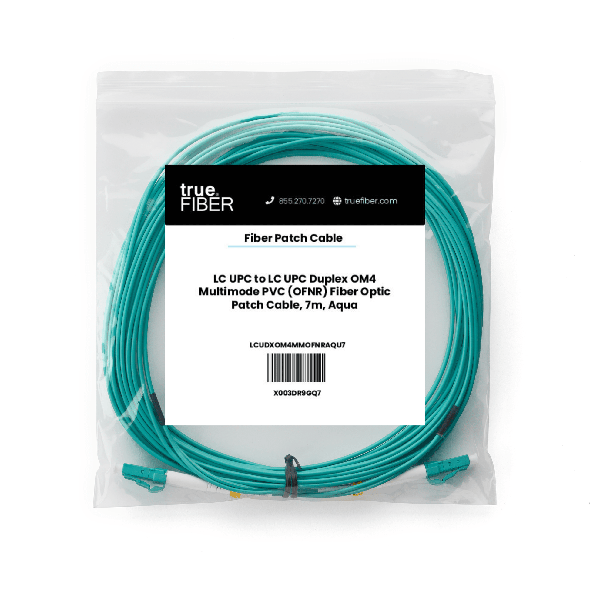 LC to LC UPC Duplex OM4 | MM OFNR