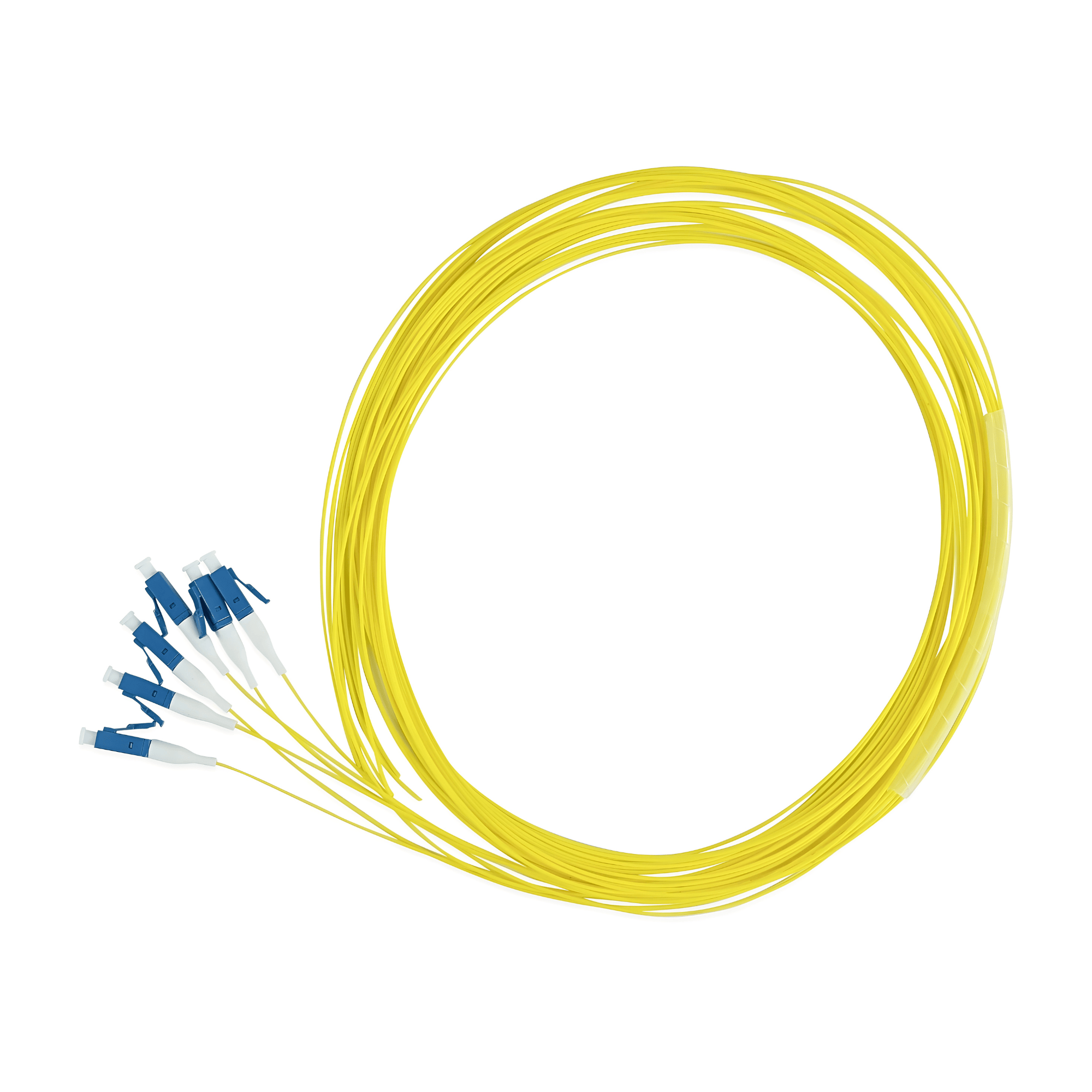 LC UPC Simplex Fiber Pigtail OS2 | SM LSZH - 6 PACK