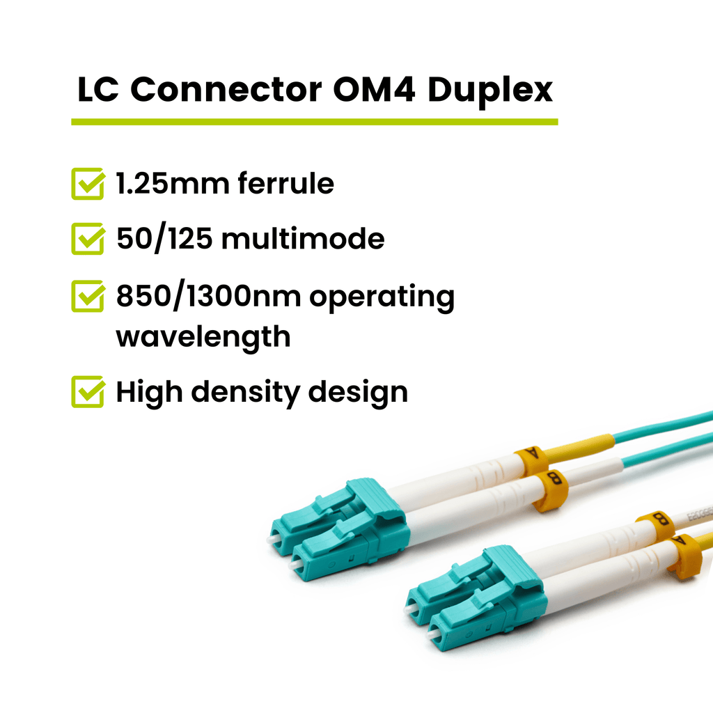 LC to LC UPC Duplex OM3 | MM OFNR