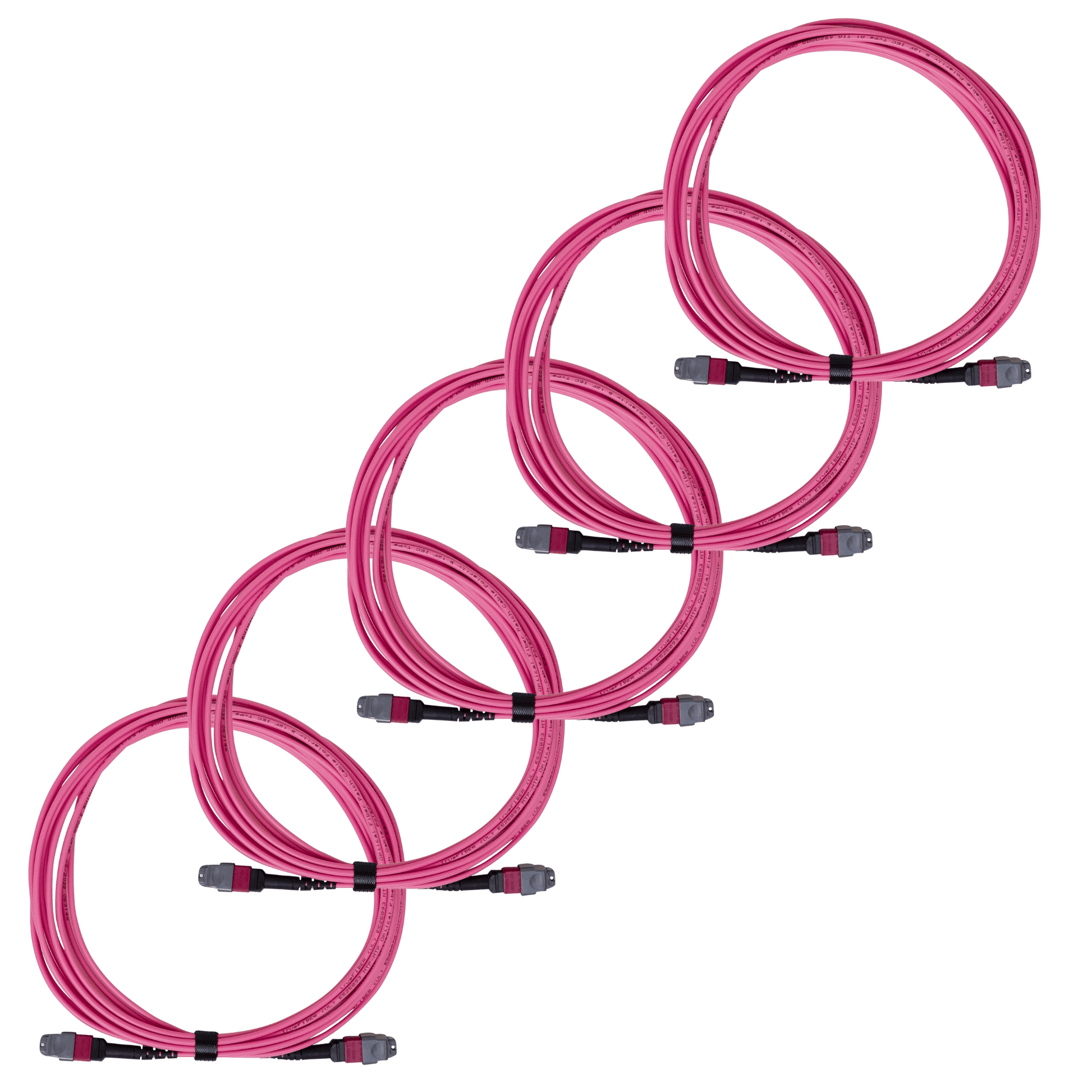 MTP® to MTP® Female OM4 12 Fiber Type B | MM OFNP