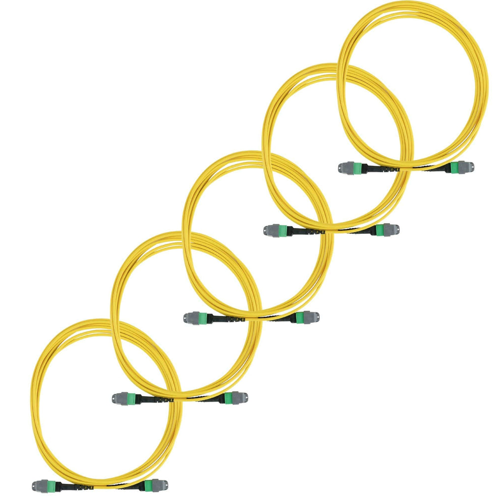 MTP® to MTP® Female OS2 12 Fiber Type A | SM OFNP