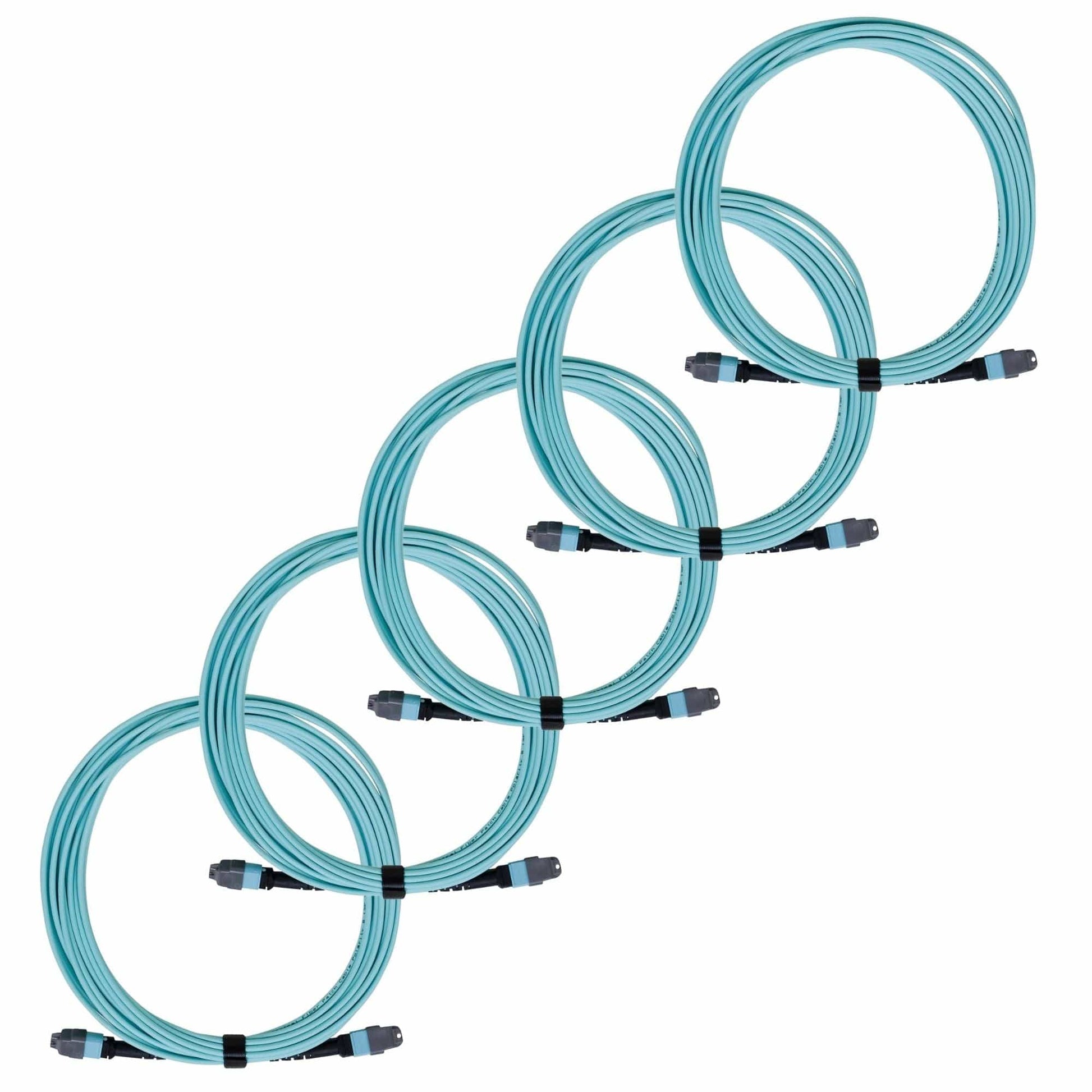 MTP® to MTP® Female OM3 12 Fiber Type B | MM OFNP