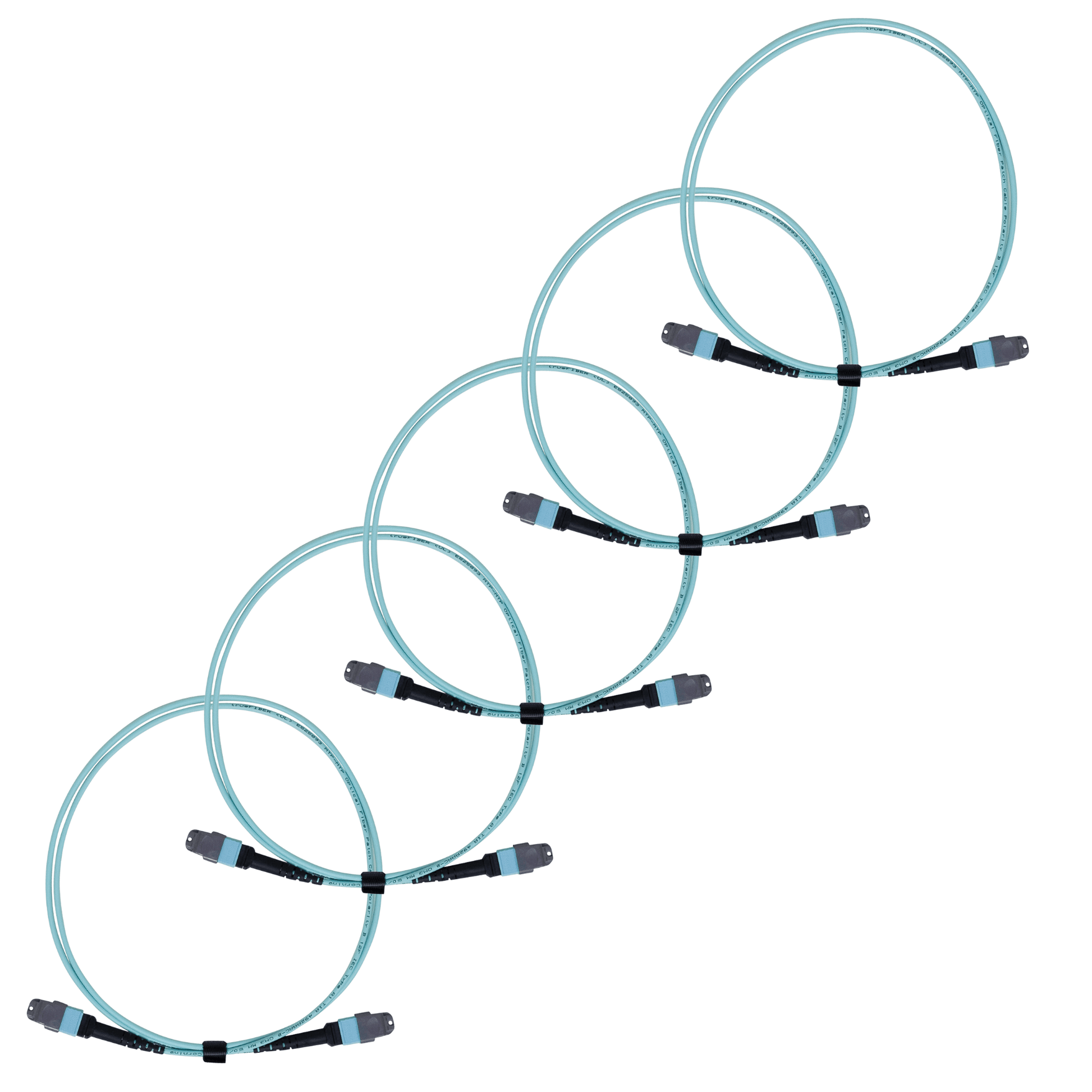 MTP® to MTP® Female OM3 12 Fiber Type B | MM OFNP