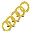 MTP® to MTP® Female OS2 12 Fiber Type A | SM OFNP